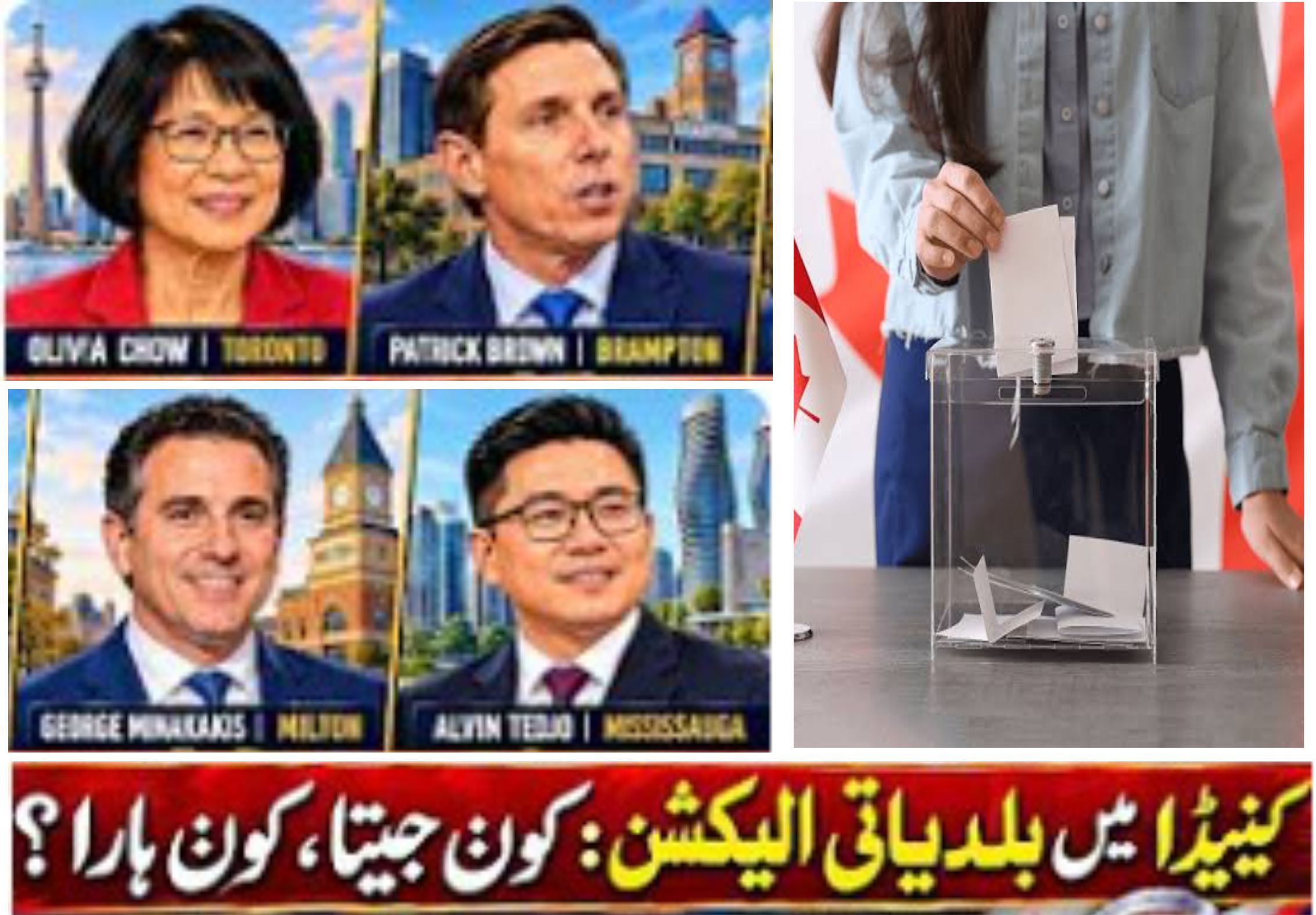 مسی ساگا اورملٹن میں بڑی تبدیلی، ٹورانٹو اور برمپٹن میں جوں کا توں